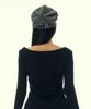 Gillaakaibeu Script Logo Strap Soft Cap_Charcoal