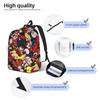 DBZ Goku Pattern Teenage Backpack Gift High School Hiking Travel Daypack for Men Women College Shoulder Bag