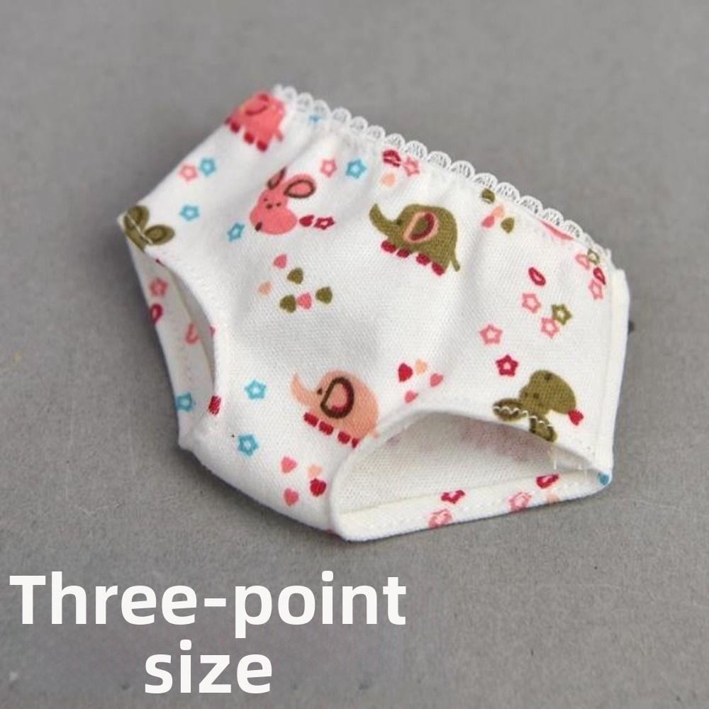 DIY Spitze Baumwolle Unterwäsche Niedliche Puppenkleidung Accessoires Slips Unterwäsche 1/3 BJD Puppe/60cm Puppe