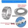 Nickel-Plated Steel 0.15mm/0.2mm Thick 32650 Battery Connector Strip by Meter