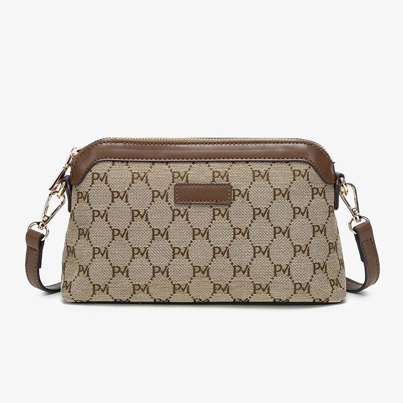 Bag lady 2025 autumn and winter new messenger bag middle-aged mother retro trendy lightweight versatile high-end shoulder bag