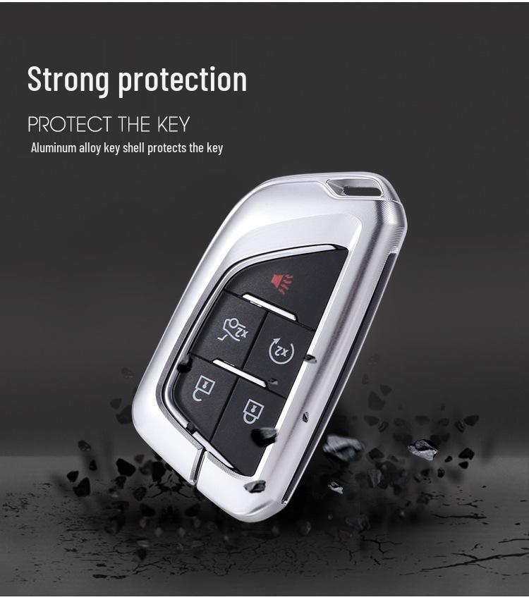 Corvette C8 Coupe Z06 and C7 ZR1 Key Case for Chevrolet and Cadillac