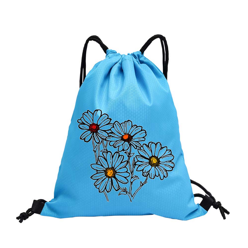 Şık ve Hafif 34cm*40.5cm Dacron İpli Sırt Çantası Outdoor Sırt Çantası Bisiklet Sırt Çantası Spor Salonu Saklama Çantası