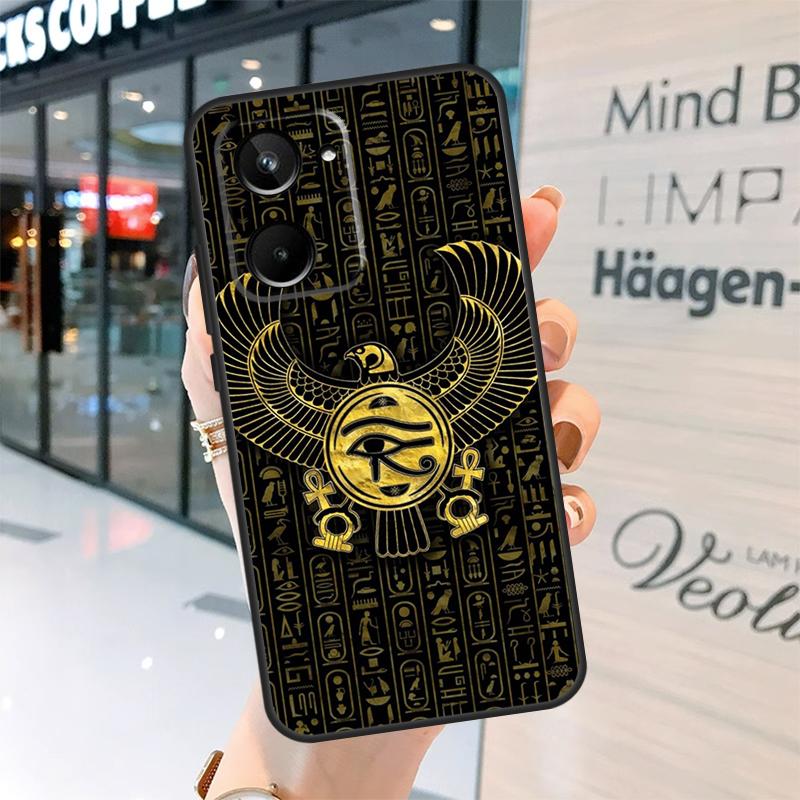 Egyptian Eye Of Horus Case For Realme 15 Pro 14 13 11 12 Pro Plus GT7 GT6 C55 C51 C53 C35 C33 C61 C65 C67 C71 C75