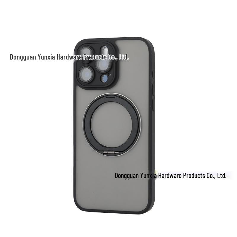 iPhone 17 Pro Max Magnetic Case with 360° Rotating Stand & Drop Protection