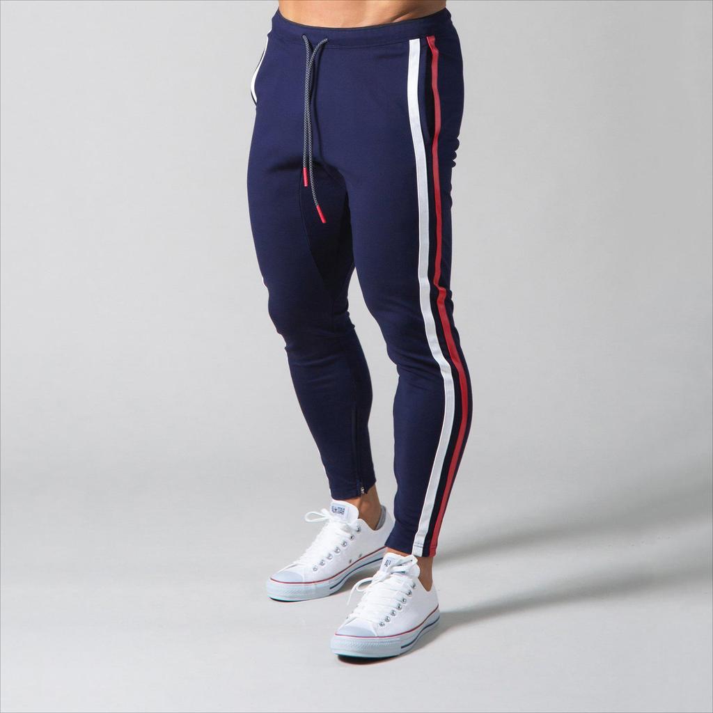 Men's Spring Autumn Trousers Fitness Running Sports Long Pants Outdoor Workout Training Slim Fit Joggers