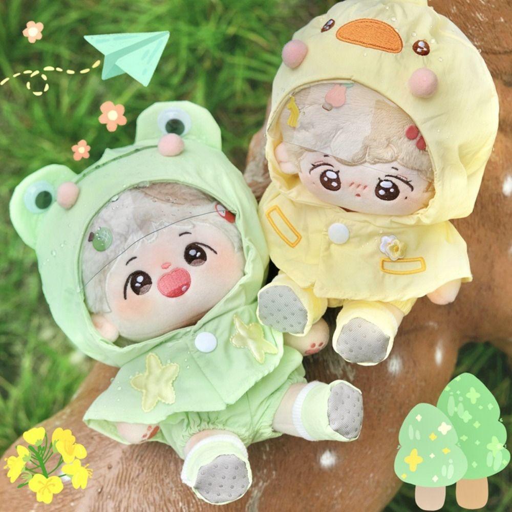 

Toy Outfit 20cm Cotton Doll Clothes Toy Collectible Plush Toy Clothes Changing Dressing Game