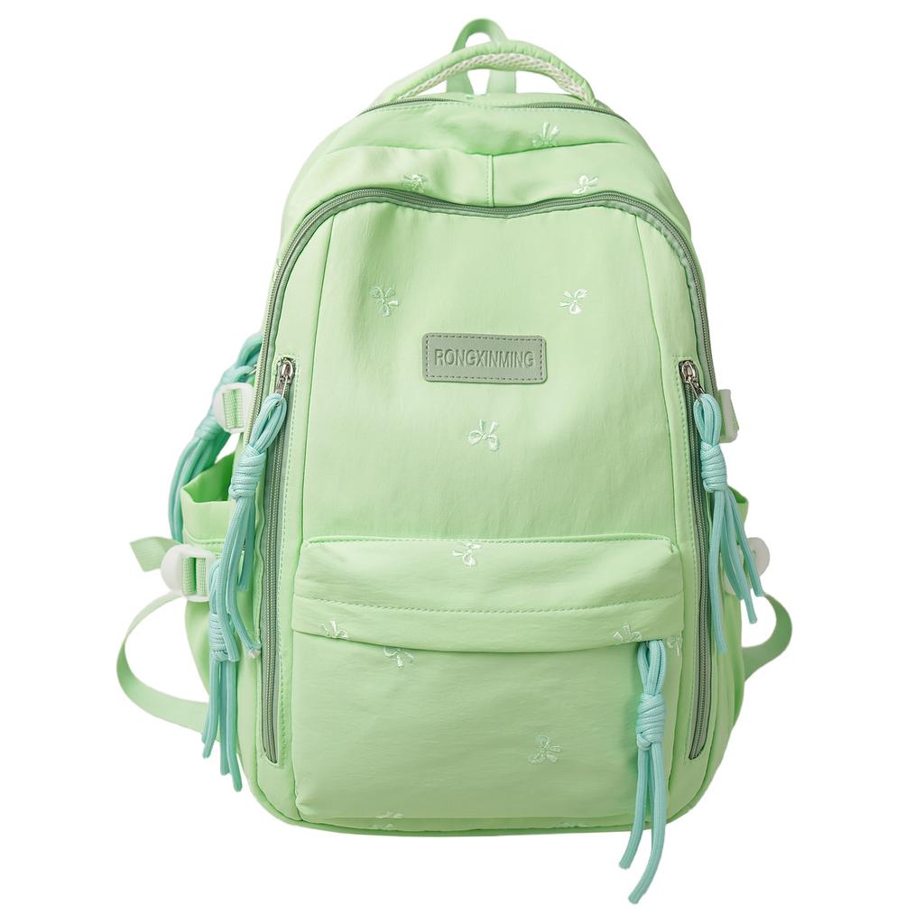 Schoolbag schoolbag female ins Japanese girl college style bow backpack Korean version Harajuku large capacity cute backpack