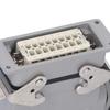 Heavy Duty Connectors 16 Contacts Side Out Industrial Waterproof Aviation Plug Socket