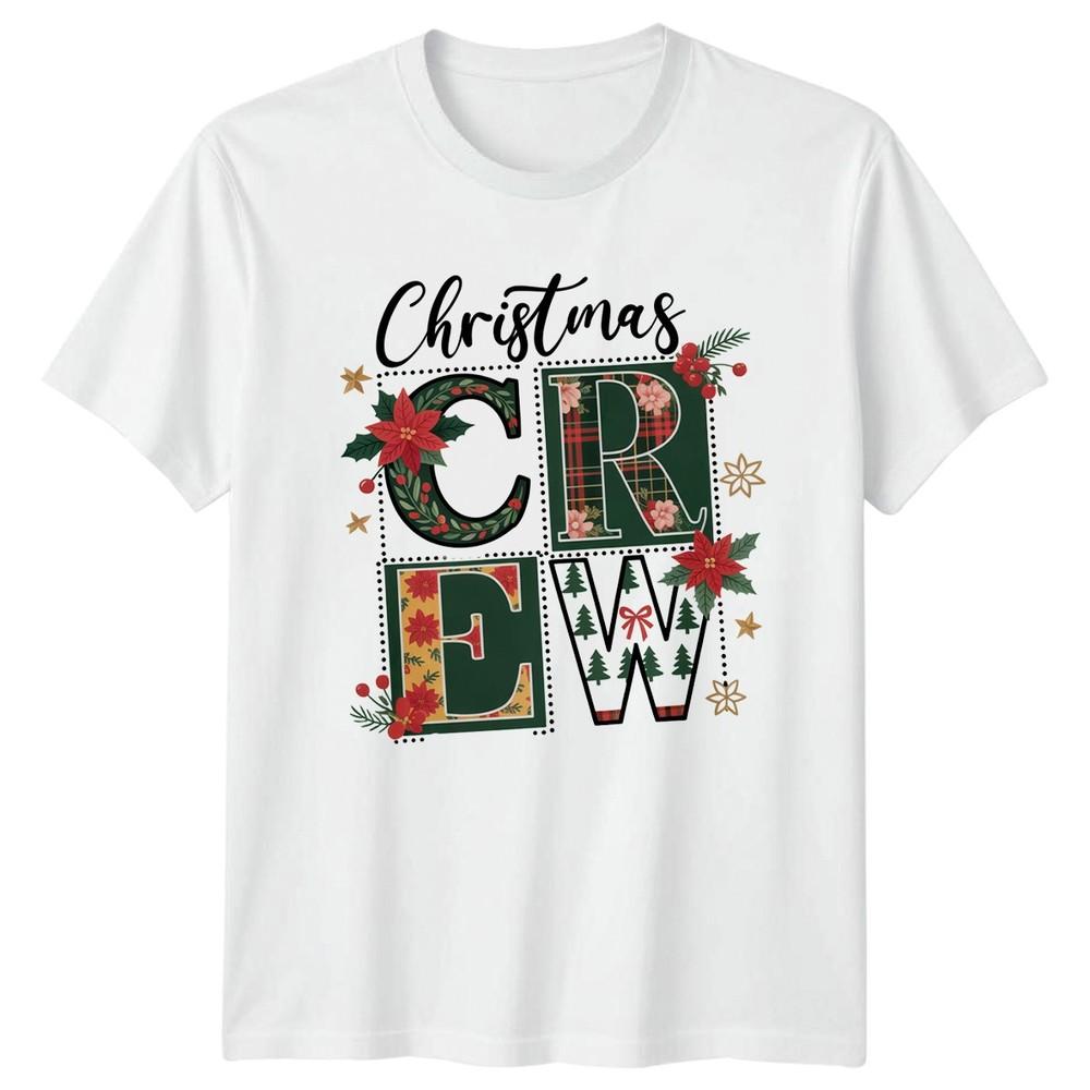 Christmas Crew Christmas Holidays Unisexs TShirt Unisexs Tee Graphic Unisex Top S