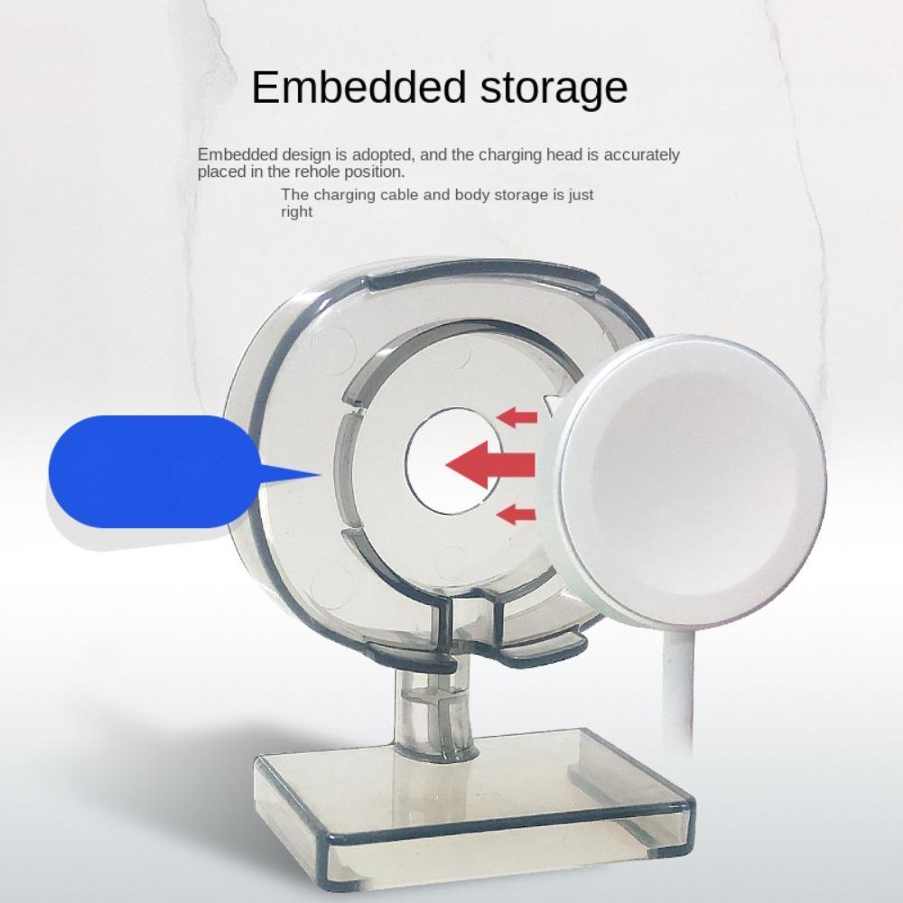 PP Watch Charging Bracket No Punching Required Watch Stand Watch Storage Rack for iWatch