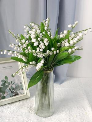 10ks Umělý květinový zvonek Orchidej DIY Svatební aranžmá Kytice Domácí Obývací pokoj Dekorace