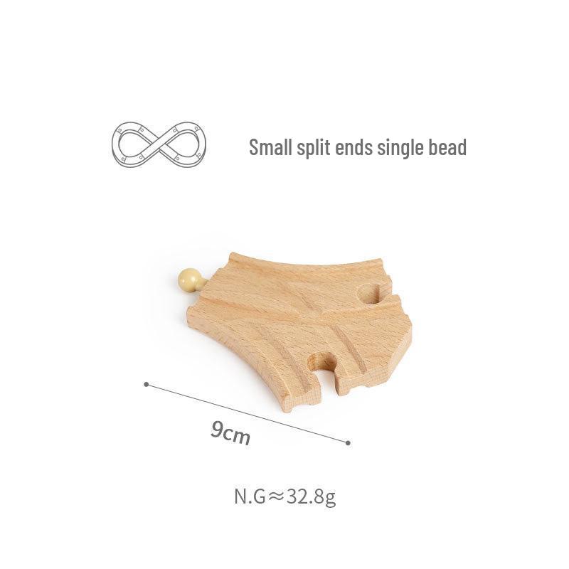 Magnetic Wooden Train Bridge Blocks for Kids - Compatible with All Brands
