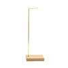 Support de Carillon Éolien à Base Plate Bois Massif Stable Support d'Exposition pour Bijoux Gain de Place Universel Support de Rangement pour Colliers