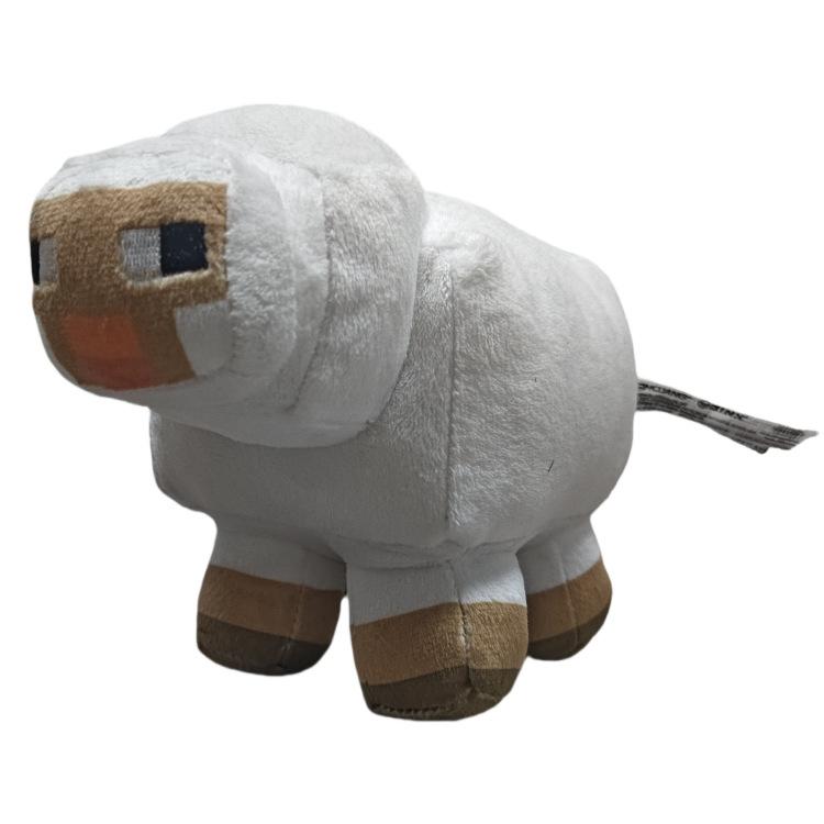 Action Figure Minecraft Creeper Peluche Zombie Seduto Peluche Volpe Panda Bambola Regalo per Bambini