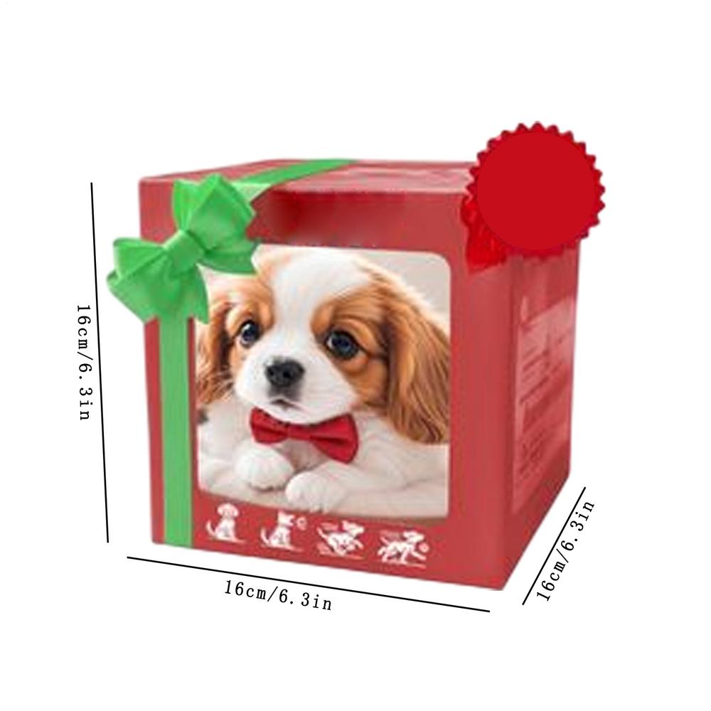 Creative realistic Puppy Robot Cute Comfortable Touch Animal Plush Toys Short Plush Doll Educational Toy Birthday Gifts For Kids