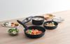 Thermos Durable Series 5-Piece Frying Pan Set with Detachable Handles, AB, Induction Compatible, Black, KSA-5B BK