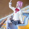 Puella Magi Madoka Magica School Uniform Cosplay Costume Full Set with Wig for Halloween Party
