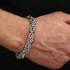 1pc Chain Bracelet with Intricate Interlaced Design, Suitable for Both Casual and Formal Occasions, a Simple and Essential Jewelry Gift for Both Men