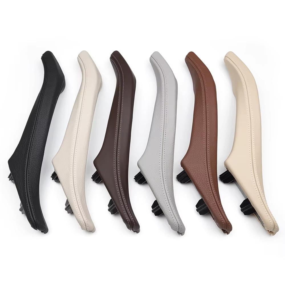 Armrest Pull Interior Door Handle Plus Inner Handle Cover with Leather 51417225875 51417261934 for 5 BMW Series F10 F11 F18