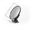 Durable Round Car Auxiliary Rearview Mirror 360 Rotation Wide Angle Convex Adjustable for Car Outdoor Long Term Parking Use