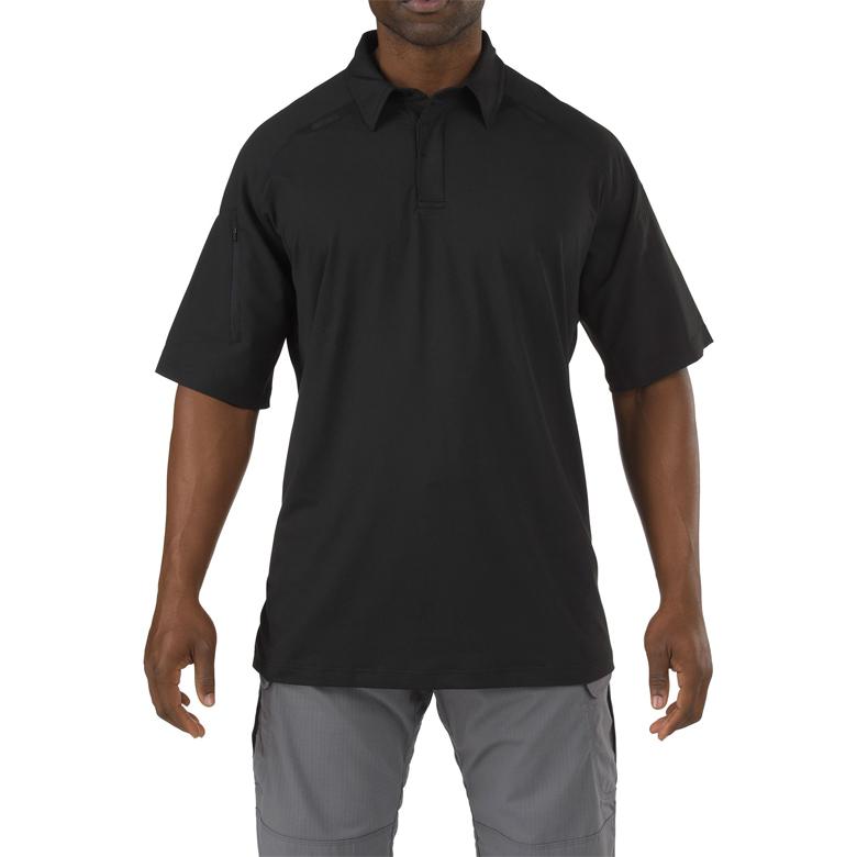 5.11 TACTICAL Rapid Performance Polo Short Sleeve (Black)