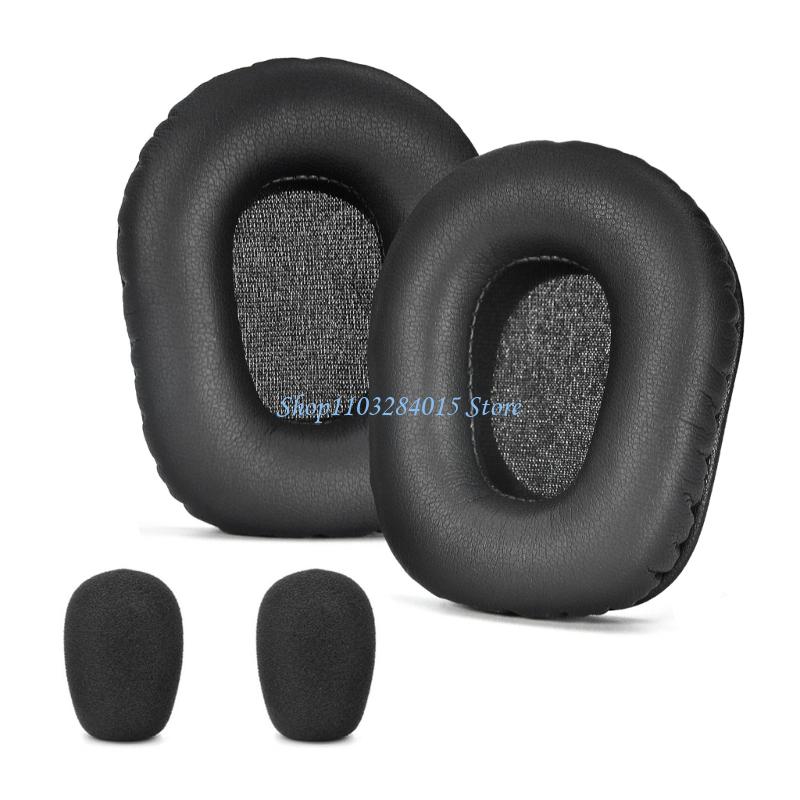 R6FF Noise Cancelling Earbud Earpads for 3450XT B350XT Headphones Ear Cover Earcups Mic Windshield for Music Lovers