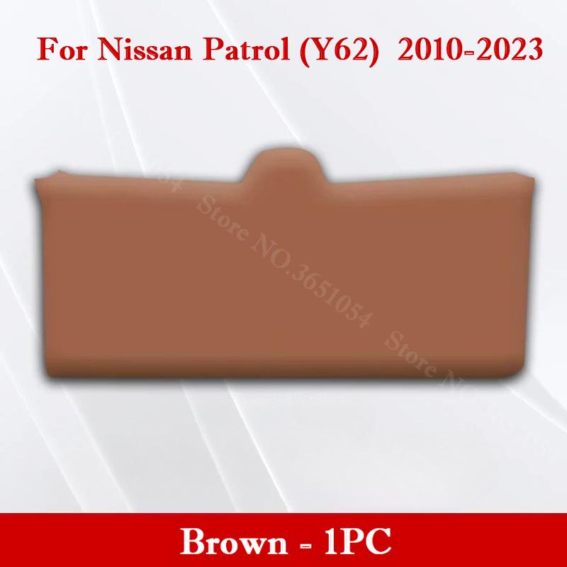 For Nissan Patrol Y62 2010-2026 Car Trunk Door Anti Kick Pad Tailgate Anti-Scratch Protector Sticker Liner Interior Accessories