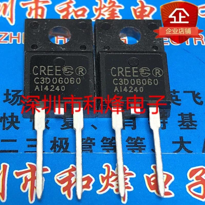 10pcs C3D06060 TO-220F-2 600V 6A Fast Recovery Diode Into Two Feet Electronic Components 3D06060