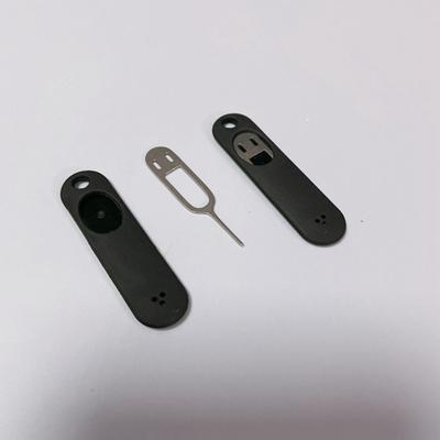 1 Set Card Remover with Keyring Anti-Lost Rust Resistant Anti-scratch Protection Storage Case Card Tray Remover Mobile Phone Accessories