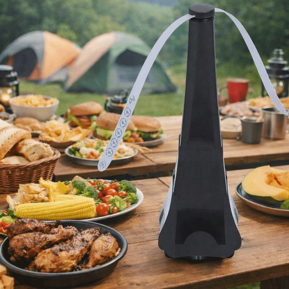 Silent Insect Repellent Fan Battery Powered Fly Destroyer Portable Fly Deterrent Restaurant