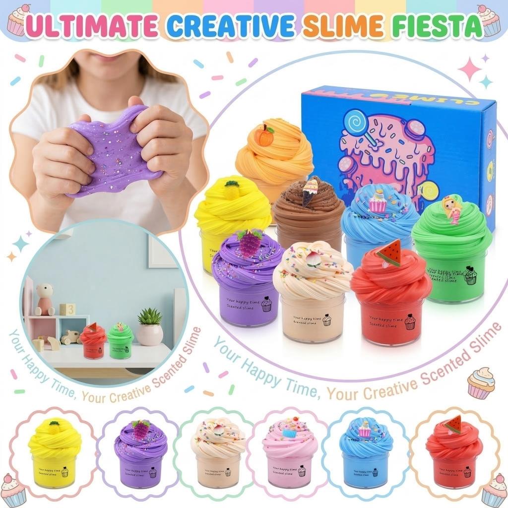 Fashion Creative Slime Pinch Toy Set