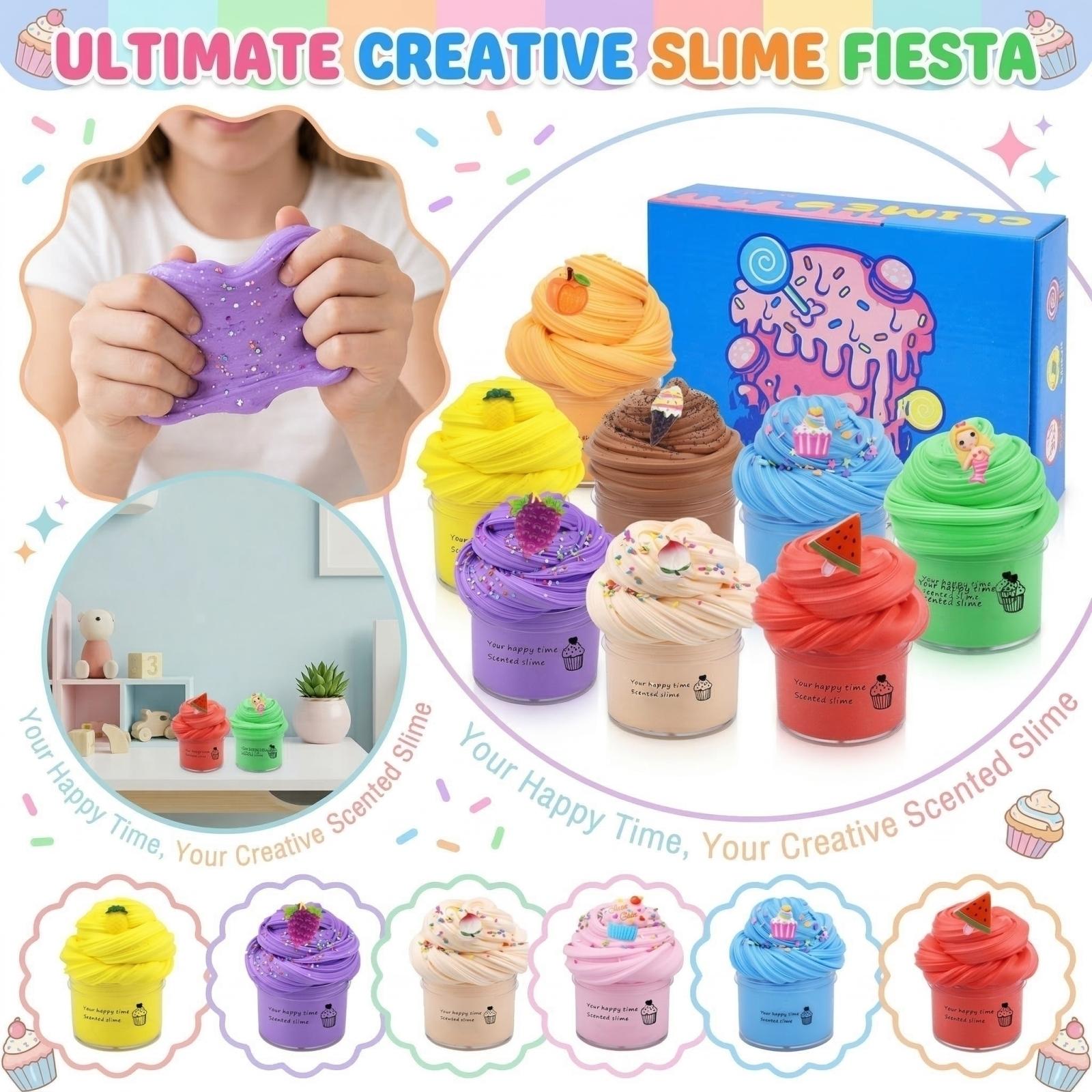 

Fashion Creative Slime Pinch Toy Set one size