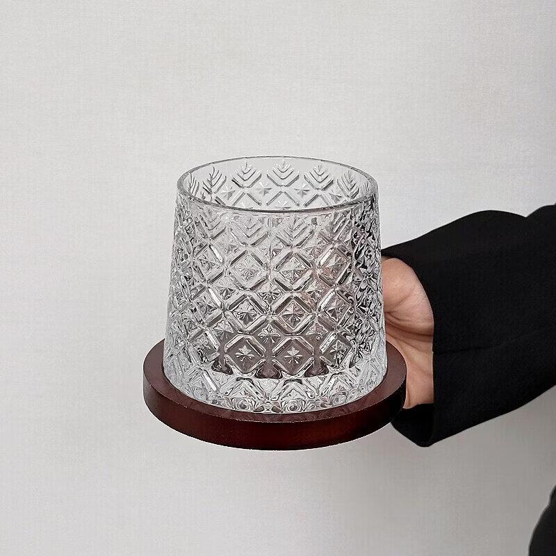 Retro Ins-Style Glass Coffee  Beverage Cup