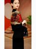 Women's Double-Sided Fleece Shirt - Stylish, Printed, Loose Fit, Slimming, Elegant Autumn/Winter Top, Age-Reducing and Versatile.