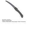 Outdoor Hand Saw Sharp Teeth Camping Backpacking Hiking Mini Folding Hacksaw Portable Woodworking Handheld Saw Wood Cutting Tools