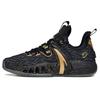 New GH2 Basketball Shoes Men Low Top Black/Gold 112131103-2