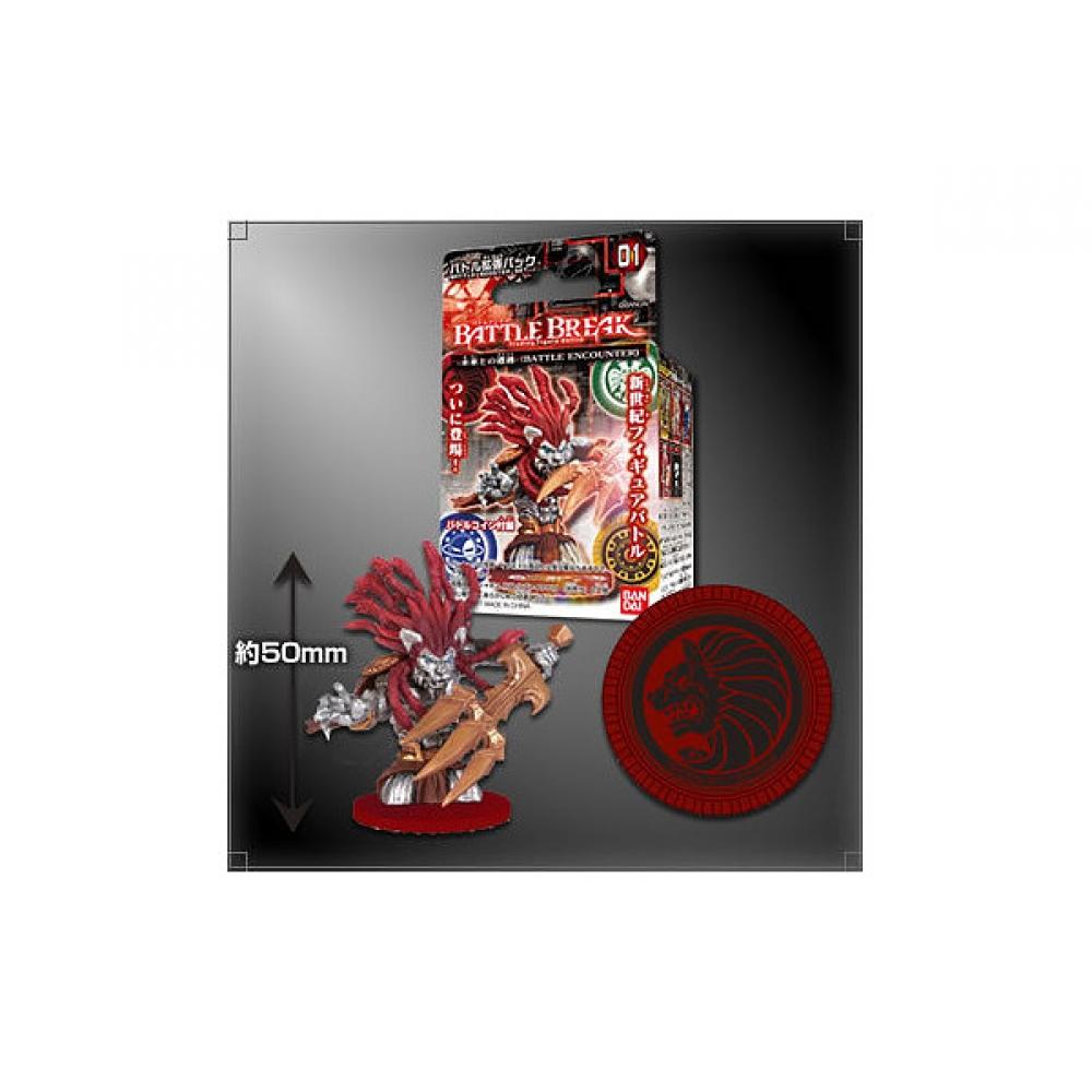 Bandai Battle Break Battle Break Sběratelská figurka Battle Encounter Booster Pack 1 krabice 15 ks