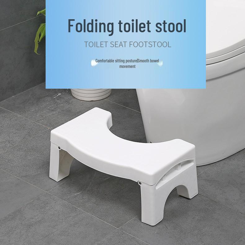 Thickened Foldable Squat Toilet Footstool