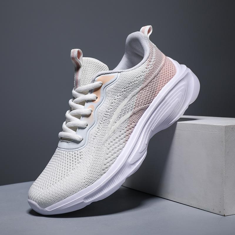 Fashion Women's Sneakers Comfortable Lightweight Soft Non-slip Flat Casual Sports Shoes Outdoor Running Shoes Women's Sneaker