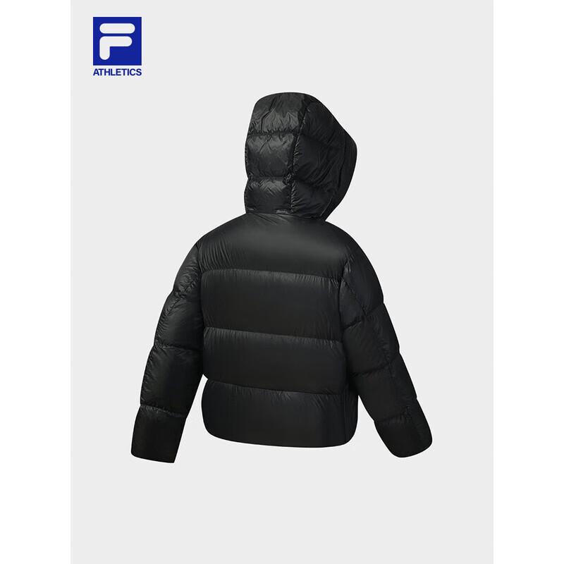 FILA Women's 2025 Winter Loose Fit Hooded Down Jacket