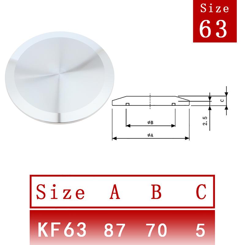 SUS304 Stainless Steel KF Beer Brewing Fitting Full Range KF10 to KF63 High Temperature Resistant for Home Brewing