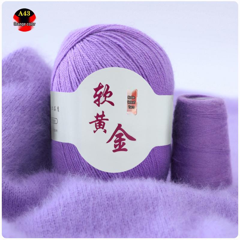 Buy One or Two Skeins, Get One or Two Free: Cashmere Hand-knitting Yarn, Three-ply Medium-thick Wool Yarn for Scarves.