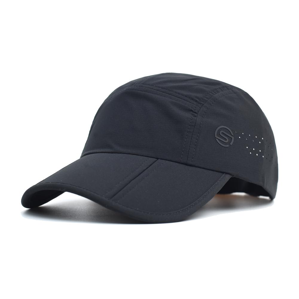

Spring Summer Outdoor Foldable Sport Breathable Baseball Cap Men Women Soft Dad Hat Adjustable Casual Trucker Style Low Profile Adjustable 56-60 cm