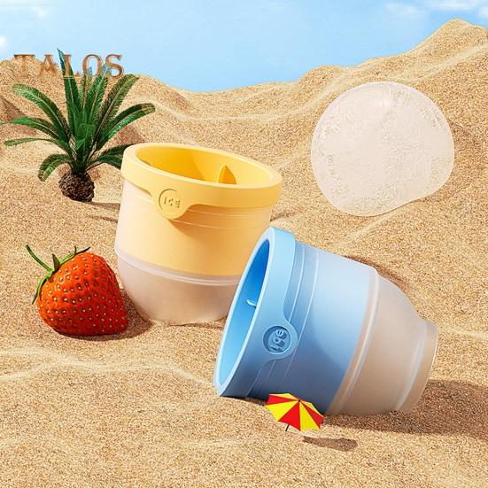 Round Ice Ball Maker Silicone Ice Mold for Whiskey Cocktails Bourbon Sphere Ice Cube Tray BPA-Free Easy Release Stackable Kitchen Essential for Home