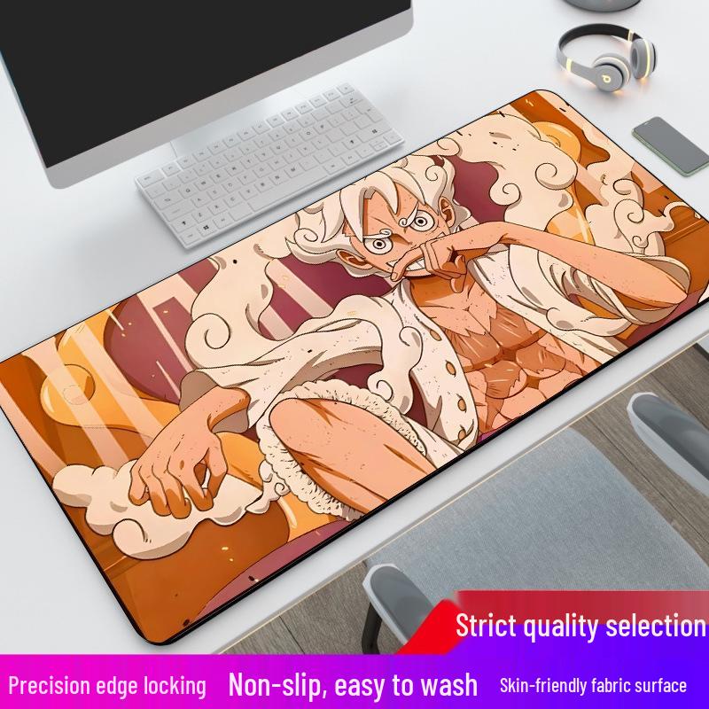 Popular Anime Pattern Non-slip Extra Large E-sports Desk and Floor Mouse Pad