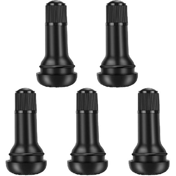 Riseuvo 5pcs TR600 High Pressure Tire Valve Stem - High-Pressure Tubeless Snap-in Valves Good for Larger or Heavy-Duty Vehicle