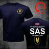 T-shirt Unisex British Special Air Service UK SAS Cecchino T-shirt Unisex Regno Unito Moda Casual Abbigliamento Maschile Maglietta Estiva