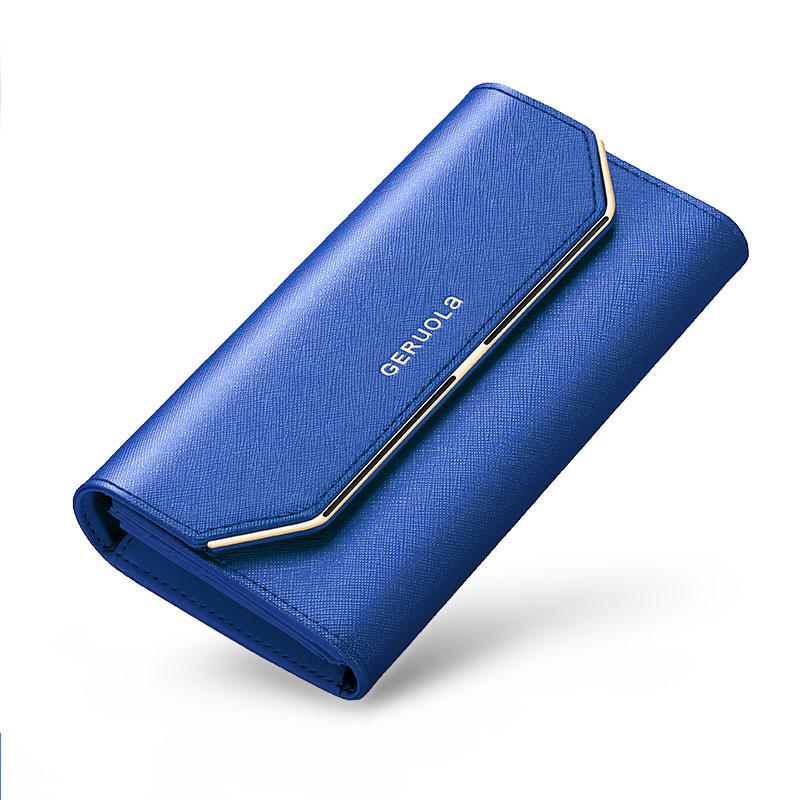 Δερμάτινο γυναικείο πορτοφόλι Νέο πορτοφόλι Γυναικείο μακρύ μεγάλης χωρητικότητας Τσάντα συμπλέκτη θέσης πολλαπλών καρτών Δερμάτινο πορτοφόλι Τσάντα κινητού τηλεφώνου