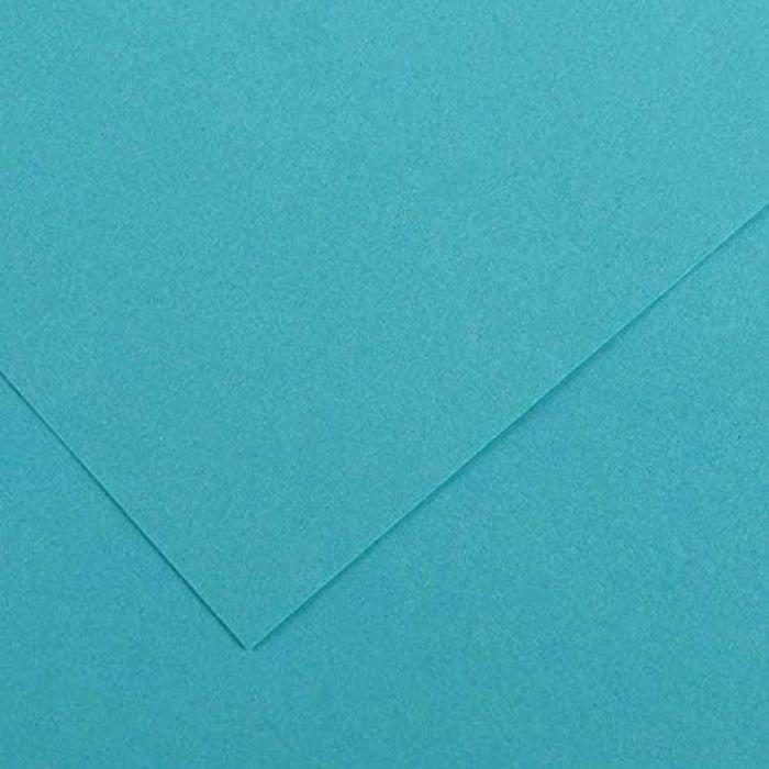 Papier carton - Iris - Turquoise - 185 g - 50 x 65 cm - 25 unités